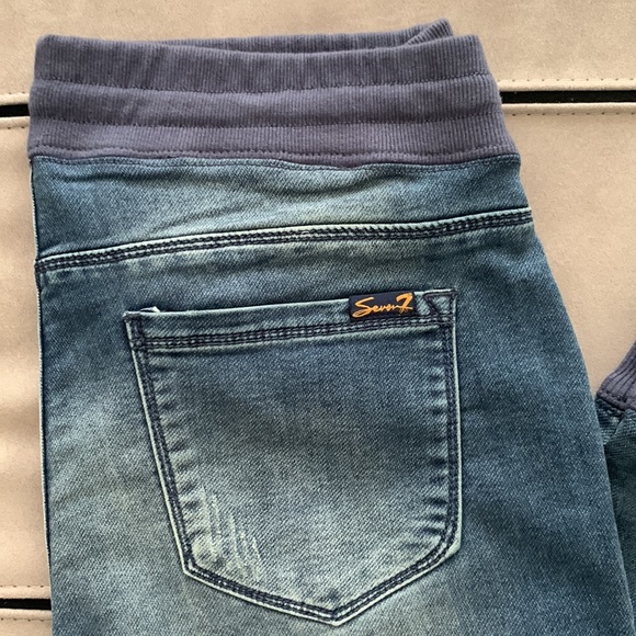 Seven NWOT Denim Jogger Pants size 8 - Picture 2 of 11